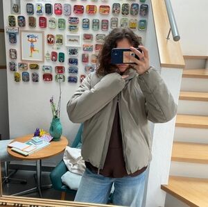 Jacket Grey Vintage buffer transition y2k